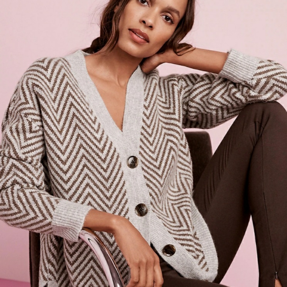 NWT Ann Taylor Perfect Neutral Cardigan